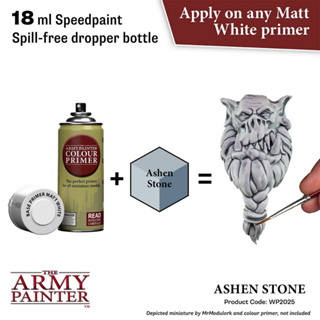 🔥มีของพร้อมส่ง🔥 Army Painter Speedpaint 2.0 Ashen Stone 18ml AP-WP2025 สีทาโมเดล สีอะคริลิคสูตรน้ำ Water Based Acrylic