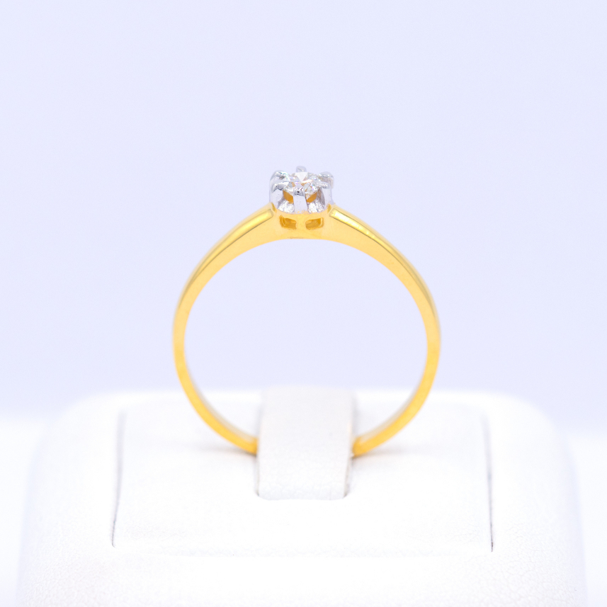 แหวนเพชรเม็ดเดี่ยว-13-ตัง-แหวนเพชร-แหวนทองเพชรแท้-ทองแท้-37-5-9k-me911
