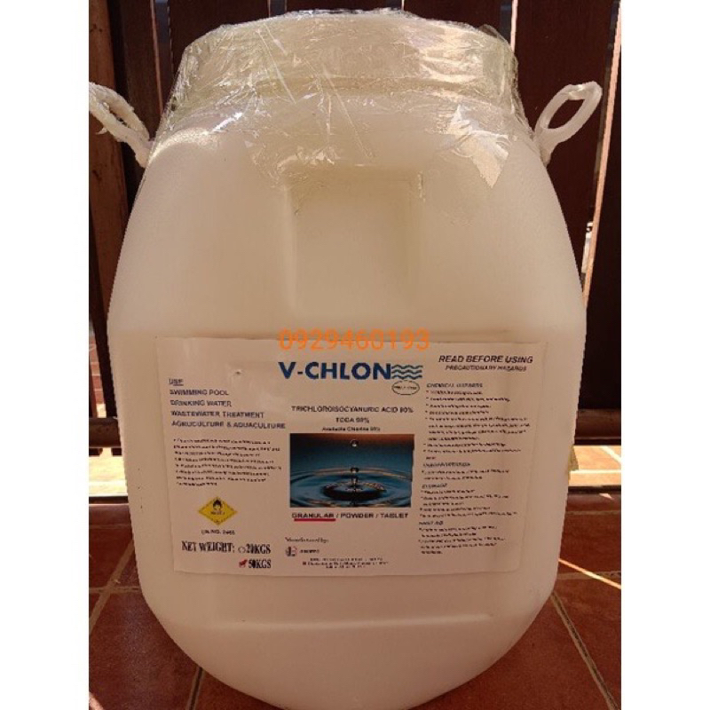 คลอรีน90-tcca-v-chlon-ปรับสภาพน้ำใส-ขนาด-50-กิโลกรัมเต็ม-กดคำสั่งซื้อละ1ถัง-1ออเดอร์ครับ