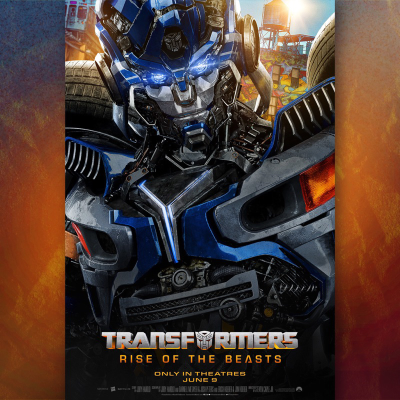 Poster Transformers: Rise of the Beasts โปสเตอร์ ทรานส์ฟอร์เมอร์ส ...