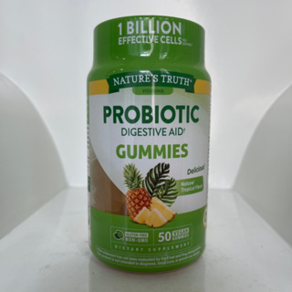 Natures Truth Probiotic Digestive Aid Gummies 50Veg Gummies