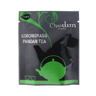 Chaidim Lemongrass Pandan Tea ชายดิม ชาสมุนไพร ตะไคร้ ใบเตย (Teabag)