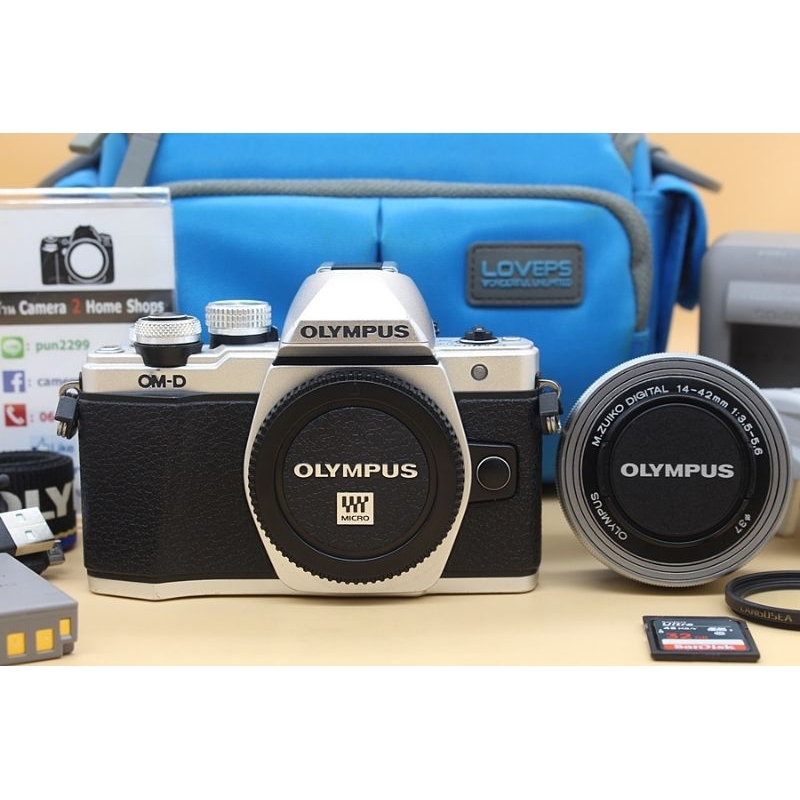 Olympus OMD EM10 II + lens 1442mm (สีเงิน) สภาพสวย ชัตเตอร์ 4,938