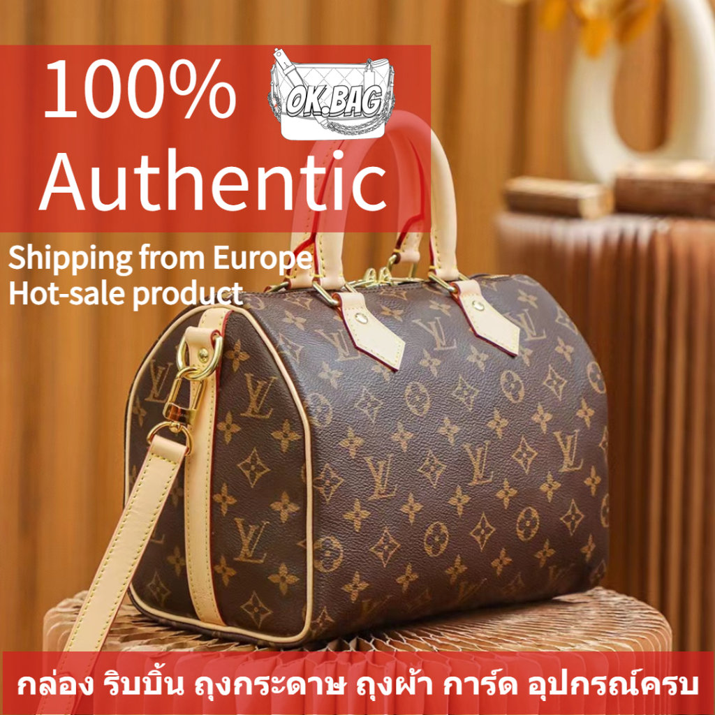 หลุยส์วิตตอง-louis-vuitton-speedy-25-กระเป๋า-กระเป๋าสะพายข้างผู้หญิง-ไหล่