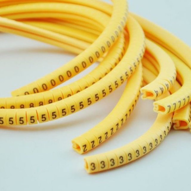 ราคาแพ็ค-100ชิ้น-cable-markers-ec-1-ec-2-เคเบิ้ลมาร์คเกอร์-no-0-9