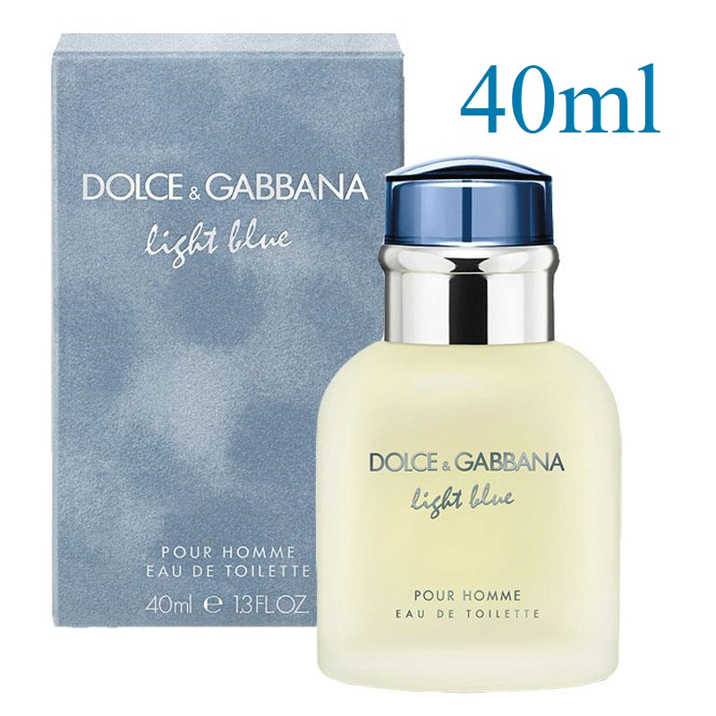DOLCE & GABBANA Light Blue Pour Homme Eau De Toilette 40ml For MEN Shopee Thailand