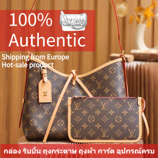 👜หลุยส์วิตตอง Louis Vuitton CARRYALL PM&MM 2 in 1 กระเป๋า กระเป๋าสะพายผู้หญิง