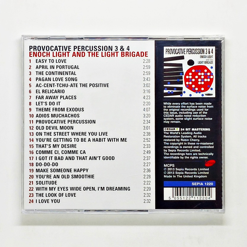 cd-เพลง-enoch-light-and-the-light-brigade-provocative-percussion-3-amp-4-cd-reissue-stereo-2-on-1