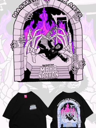 MHNK X FTM X A.M.P.“DARK ARTS”T-SHIRT