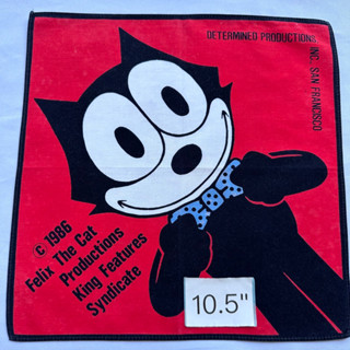 Felix the cat ผ้าเช็ดหน้า ฟิลิกเดอะแคท