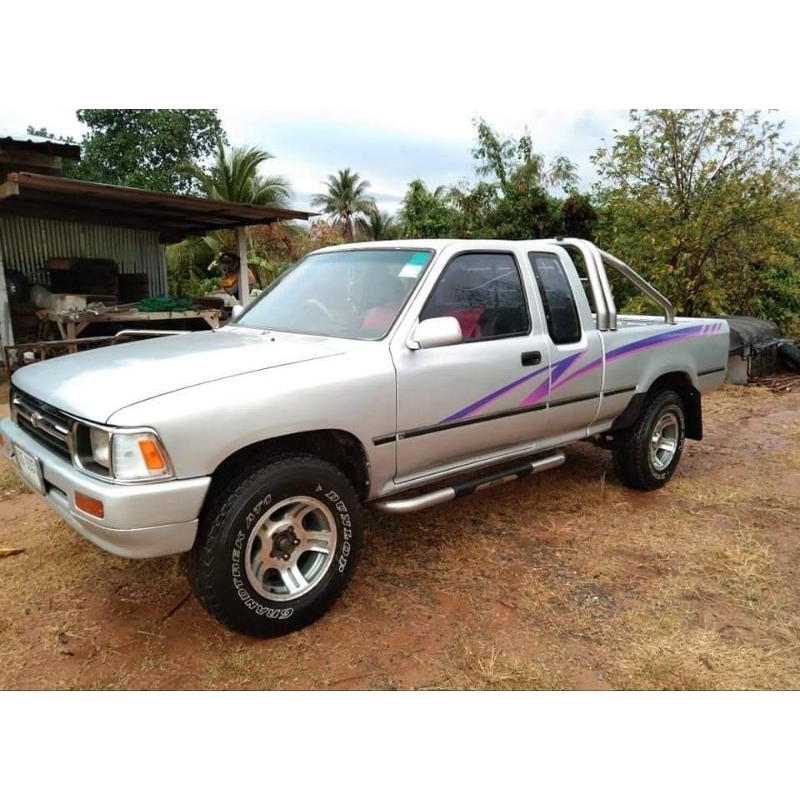สติ๊กเกอร์ลายข้างดั่งเดิมTOYOTA MIGTHY X ปี1992-1996 สายรุ้ง,สายฟ้า ไม ...