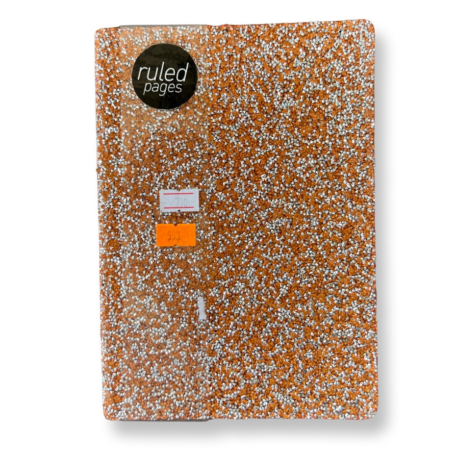 สมุดโน๊ตขนาด-a5-ปกกลิตเตอร์-notebook-glitter-cover-a5