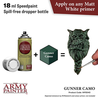 🔥มีของพร้อมส่ง🔥 Army Painter Speedpaint 2.0 Gunner Camo 18ml AP-WP2043 สีทาโมเดล สีอะคริลิคสูตรน้ำ Water Based Acrylic