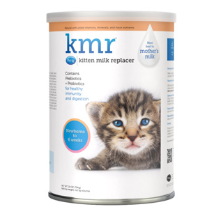 PetAg KMR powder (แพ็คเกจใหม่) นมผงสำหรับ(ลูกแมว)  340g (12 oz)