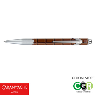 ปากกาลูกลื่น CARAN DACHE 849 CHOCOLATE Ballpoint Pen SINGLE # 849.252