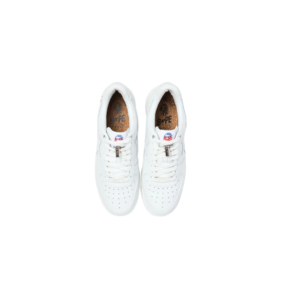 bape-black-x-a-bathing-ape-sta-leather-low-cut-lace-up-fashion-board-shoes-white-silver-buckle