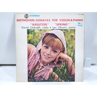 1LP Vinyl Records แผ่นเสียงไวนิล BEETHOVEN SONATAS FOR VIOLIN & PIANO (J18D89)