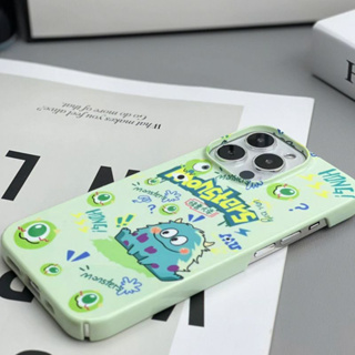 เคสไอโฟนเคสโทรศัพท์มือถือ ลายการ์ตูนมอนสเตอร์มหาวิทยาลัย สําหรับ ipone11 12 13 14 pro max X XR XS XSMax 7 8s 6 plus SE2020