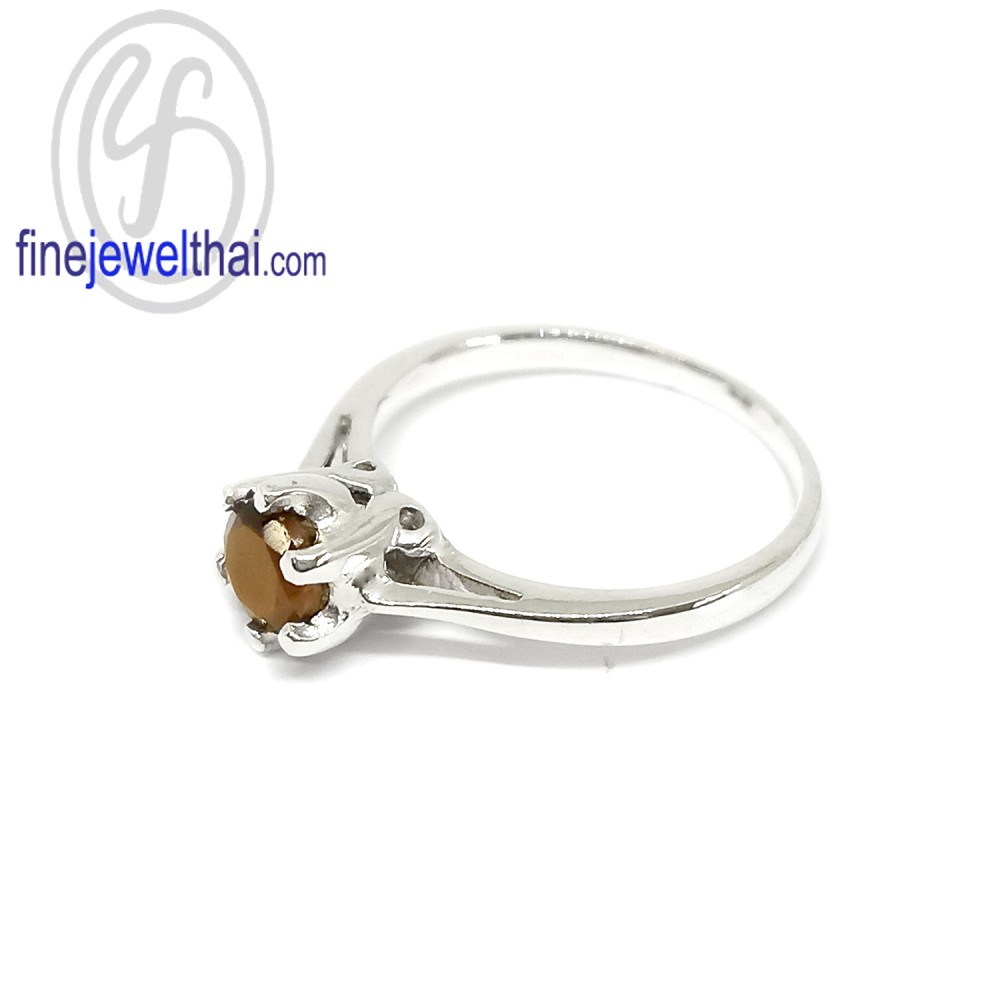 finejewelthai-แหวนไทเกอร์อาย-แหวนเงิน-แหวนพลอยแท้-แหวนประจำเดือนเกิด-r1130te