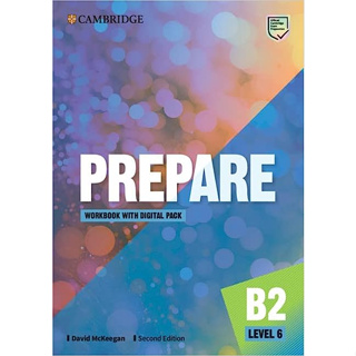 DKTODAY หนังสือ CAM.ENG. PREPARE! 6:WB WITH DIGITAL PACK (2ED) NEW!
