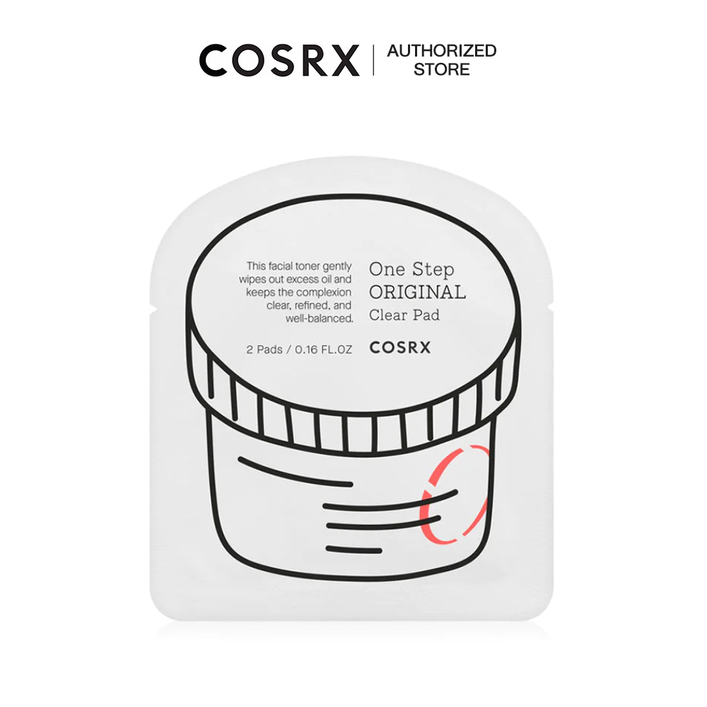 COSRX One Step Original Clear Pad 5ml โทนเนอร์แผ่นทำความสะอาดผิวพร้อม ...