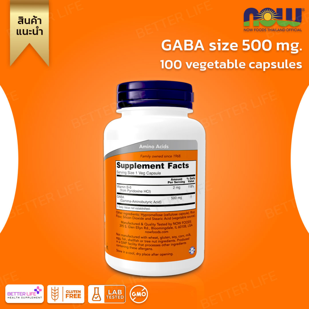 สุดยอดอาหารเสริมบำรุงสมอง-now-foods-gaba-size-500-mg-contains-100-vegetable-capsules-no-771