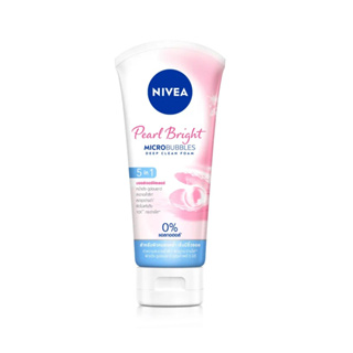 Nivea Pearl Bright Microbubbles Deep Clean Foam 100G นีเวีย เพิร์ล ไบร์ท ไมโครบับเบิล ดีพ คลีน โฟม 100กรัม