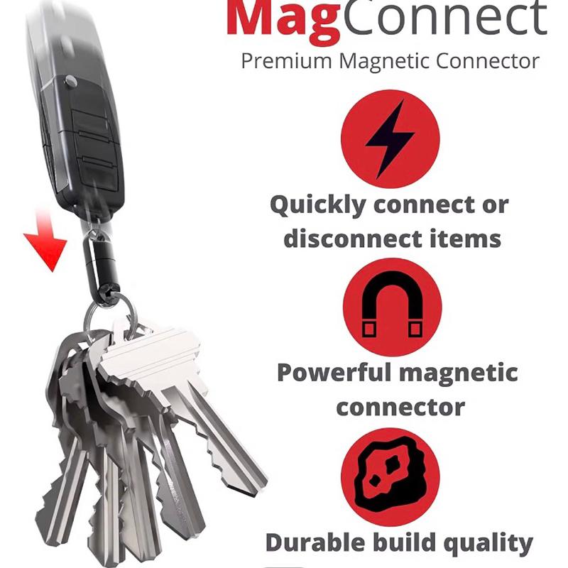 Key smart Magconnect แม่เหล็ก ห้อยอุปกรณ์ กุญแจ | Shopee Thailand