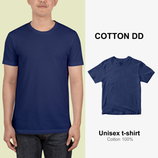 [กรอกโค้ดCOTTON20ลดเพิ่ม]⚡️ เสื้อยืด เสื้อเทาอากาศคอกลม เนื้อนุ่มใส่สบาย Unisex t-shirt cotton100%