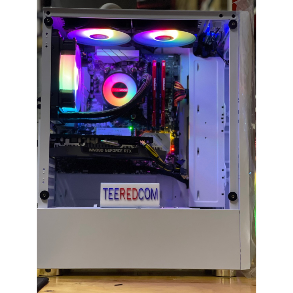 คอมเล่นเกมส์ ทํางาน คอมประกอบ Amd Ryzen7 2700/Asrock B450 Steel
