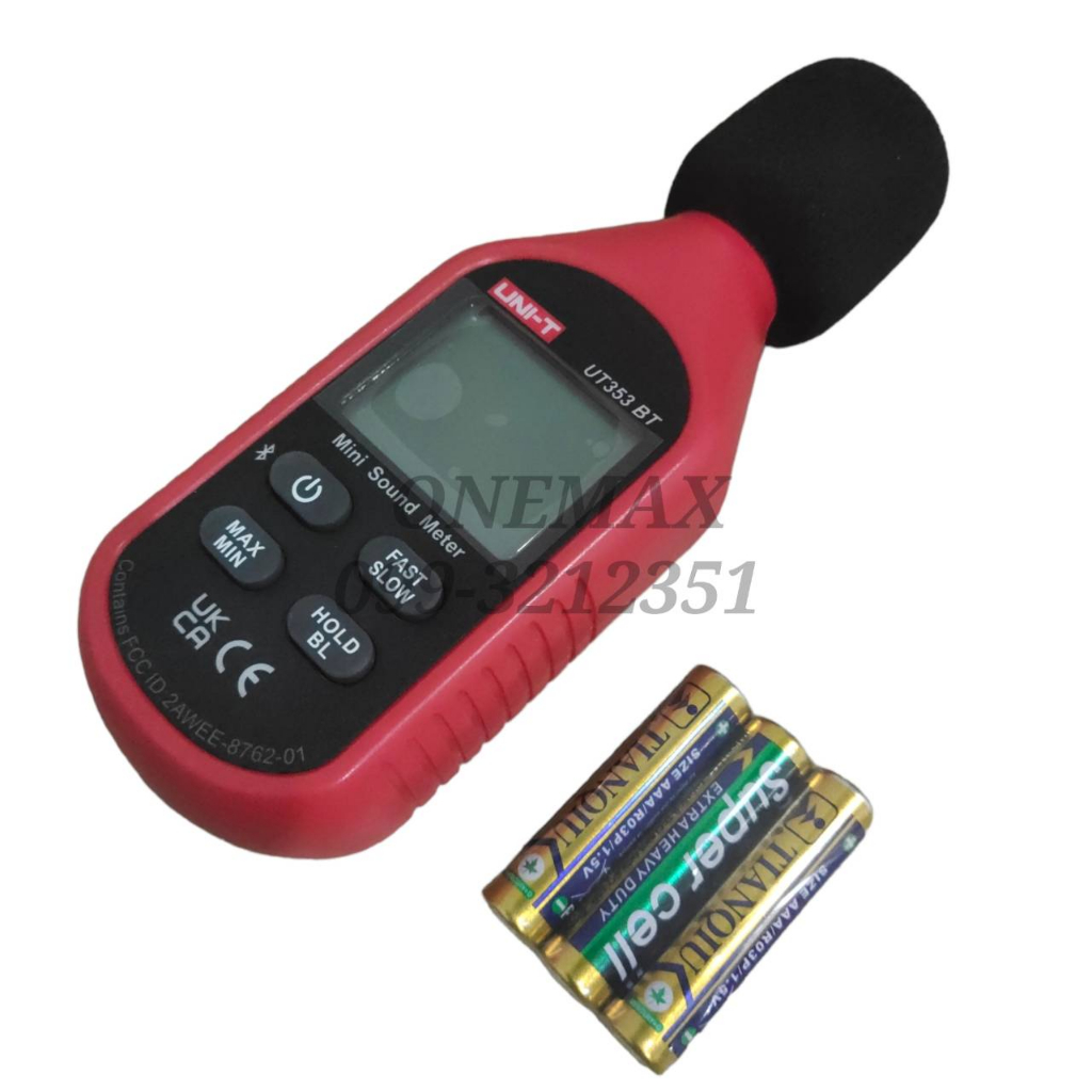 UNI-T UT353 BT ส่งข้อมูล บลูทูธ ผ่าน app เครื่องวัดความดังเสียง Sound ...