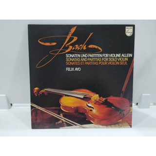 2LP Vinyl Records แผ่นเสียงไวนิล    Bach: Sonatas &amp; Partitas for Solo Violin   (J20C200)