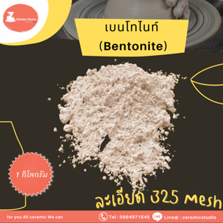 Bentonite แร่ดินเบนโทไนท์ ปริมาณ 1 กิโลกรัม