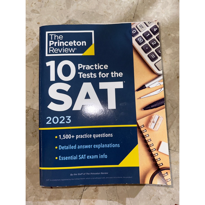 10 practice tests for the sat 2023 | Shopee Thailand