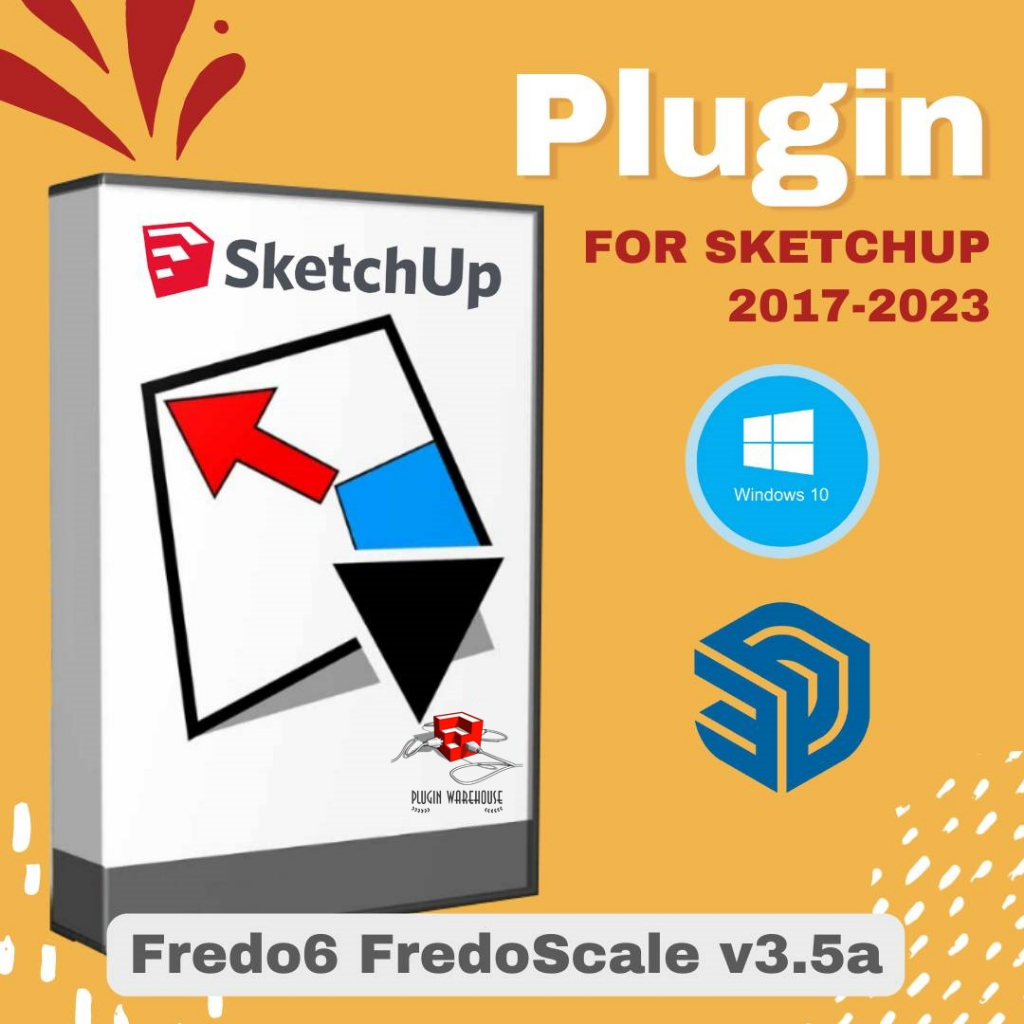 Fredoscale Plugin Sketchup , How to use FredoScale Plugin in SketchUp ...