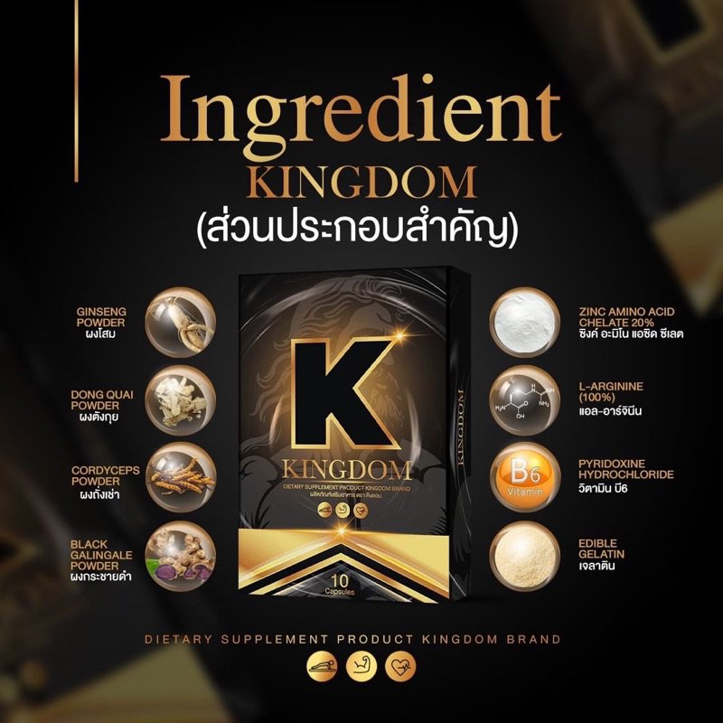 kingdom-อาหารเสริมเสริมสมรรถภาพท่านชาย-อสุจิแข็งแรง-เพิ่มรอบไว-ทำได้นาน-แข็ง-ทนทาน