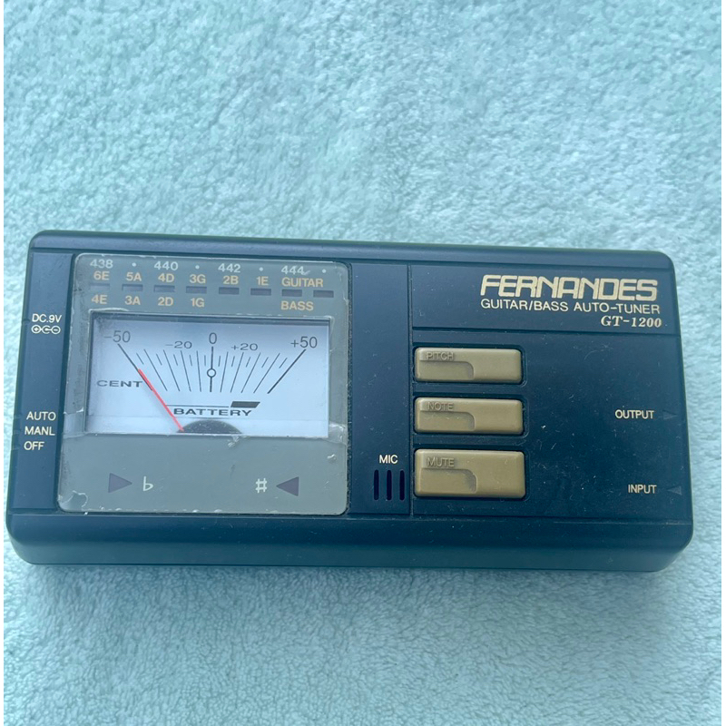 FERNANDES Guitar/Bass AutoTuner GT1200 เครื่องตั้งสายกีตาร์/เบส แบบออ