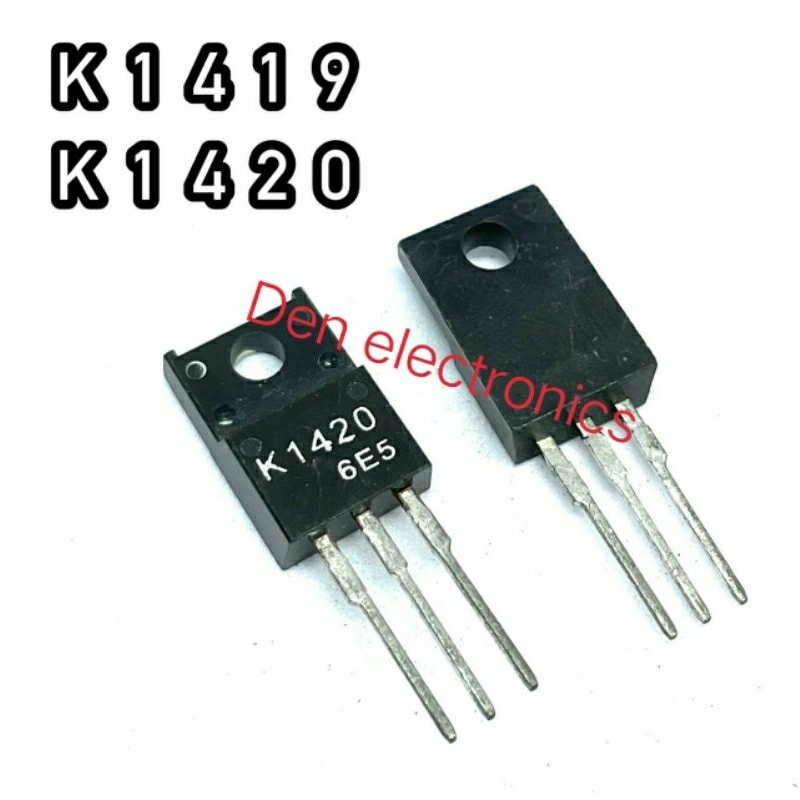 k1419-k1420-ทรานซิสเตอร์-มอสเฟต-mosfet-n-channel-to-220-สินค้าพร้อมส่ง-ออกบิลได้-ราคาต่อตัว