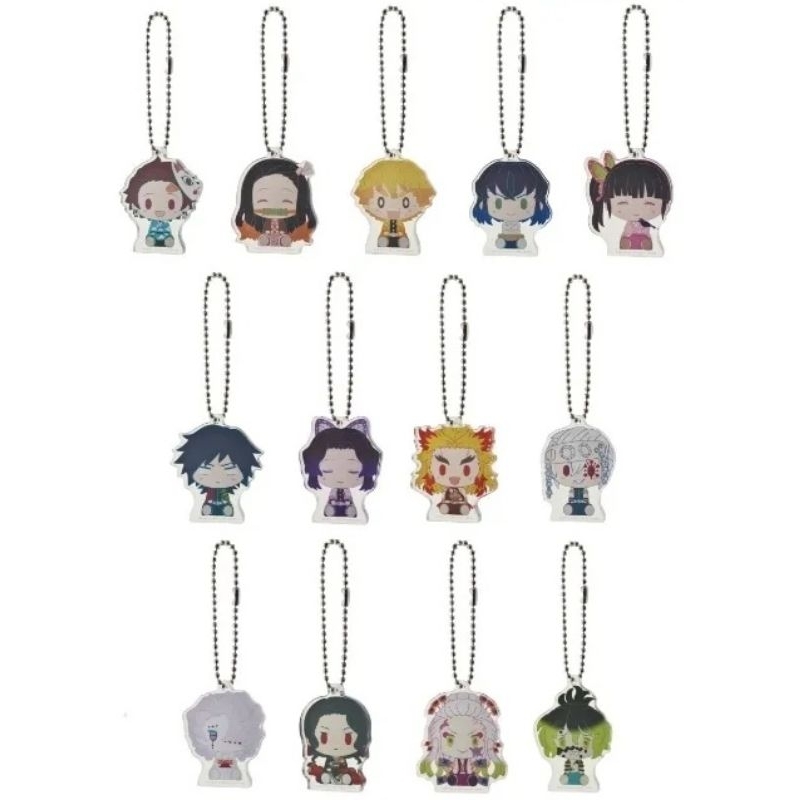 พวงกุญแจดาบพิฆาตอสูร-ichiban-kuji-kimetsu-no-yaiba-demon-prize-f-chokonokko-acrylic-key-chainslayers-will