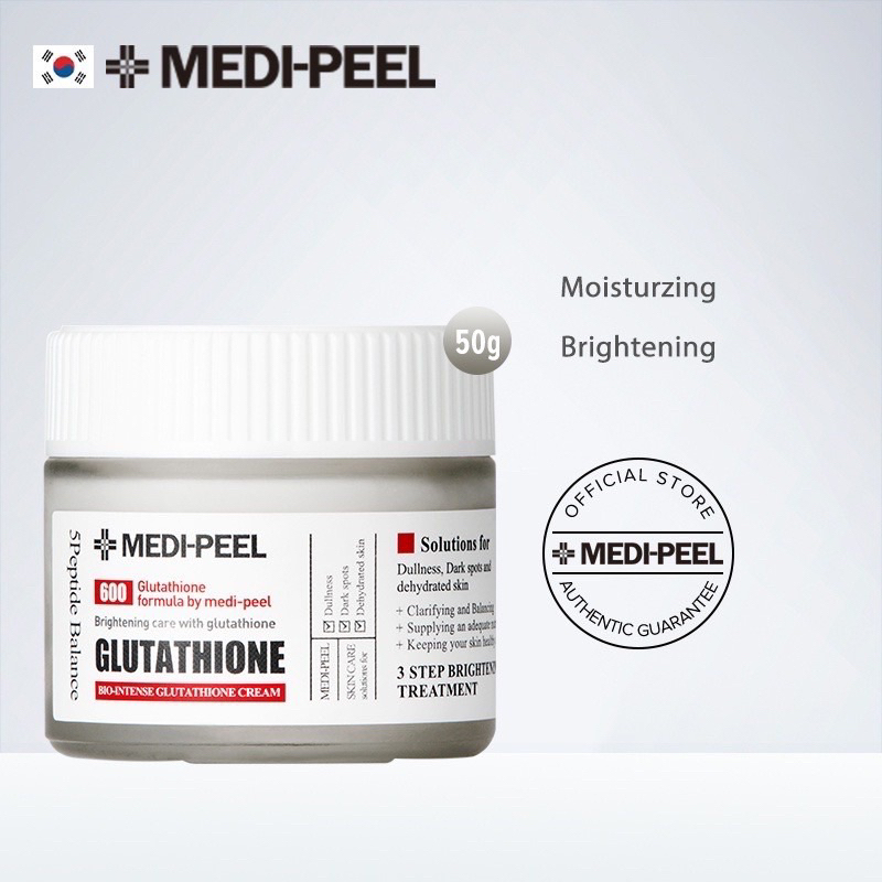 พร้อมส่ง-แท้-medi-peel-600-bio-intense-glutathione-cream-ครีมผิวใส-ช่วยปรับสีผิวให้กระจ่างใส-ขนาด-50ml