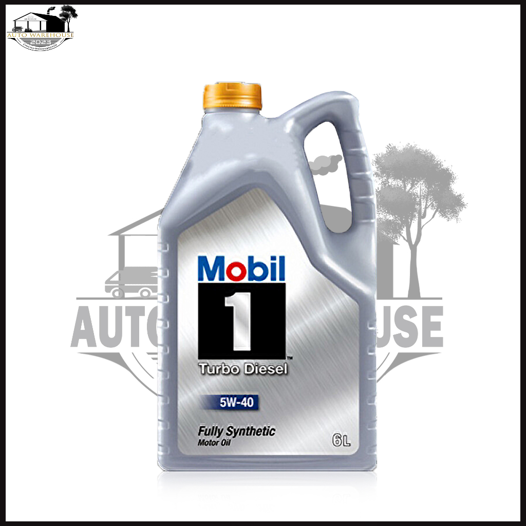 mobil1-5w-40-ปริมาณ-6-1-ลิตร-น้ำมันเครื่องดีเซล-สังเคราะห์แท้-รุ่นท๊อปสุด-โมบิลวัน-5w-40