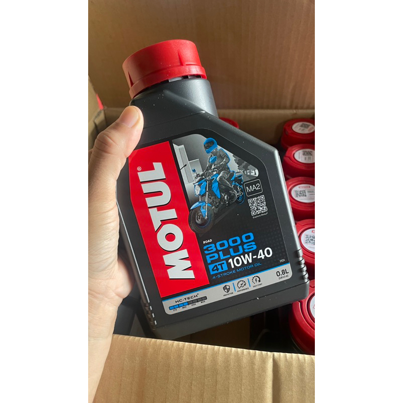 น้ำมันเครื่อง-motul-3000-plus-10w40-รถเกียร์-ล็อตใหม่