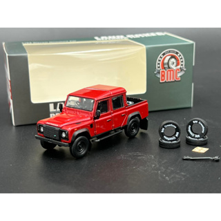 BM Creations 1/64 Land Rover 2016 Defender 110 Pick Up -Orange