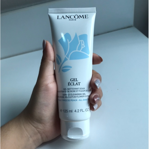 โฟมล้างหน้าlancome-gel-eclat-gentle-cleansing-gel-125ml