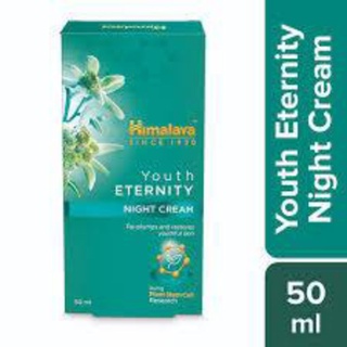 Himalaya-Youth Eternity_NIght_Cream50ml-สเต็มเชลล์หน้าเด็กลดราิ้รอนเเละรอยย่น