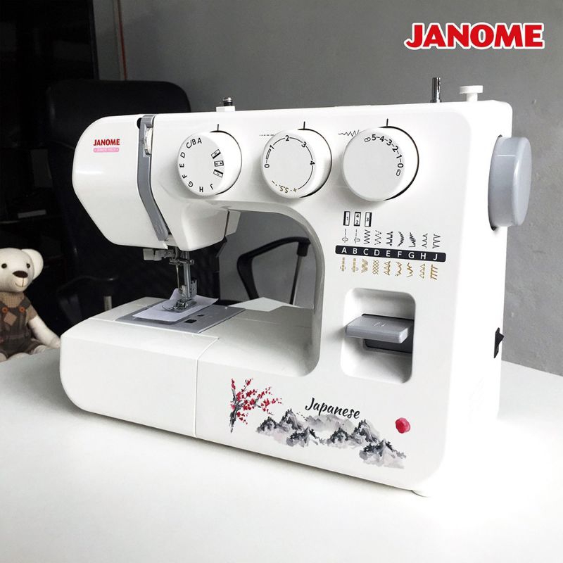 janome-จักรเย็บผ้า-omj508jp-19ลาย-japanese-จักรกระเป๋าหิ้ว-แบรนด์ญี่ปุ่น-จักรเย็บผ้าไฟฟ้า