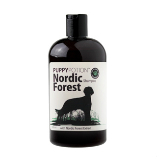 Puppy Potion Nordic Forest แชมพูสำหรับสุนัข ลดอาการแพ้อาการคัน สูตรป่าบำบัด 500ml.[PR08]