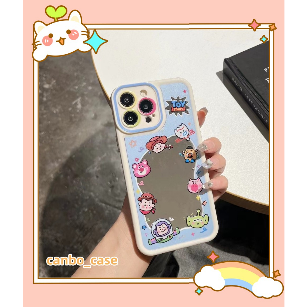 ส่งของขวัญ-เคสไอโฟน-สำหรับ-11-14-for-iphone-case-13-12-pro-max-น่าสนใจ-น่ารัก-กระจกเงา-กันกระแทก-เคสนิ่ม-เคสโทรศัพท์