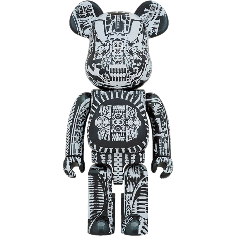 bearbrick-h-r-giger-black-chrome-version-1000