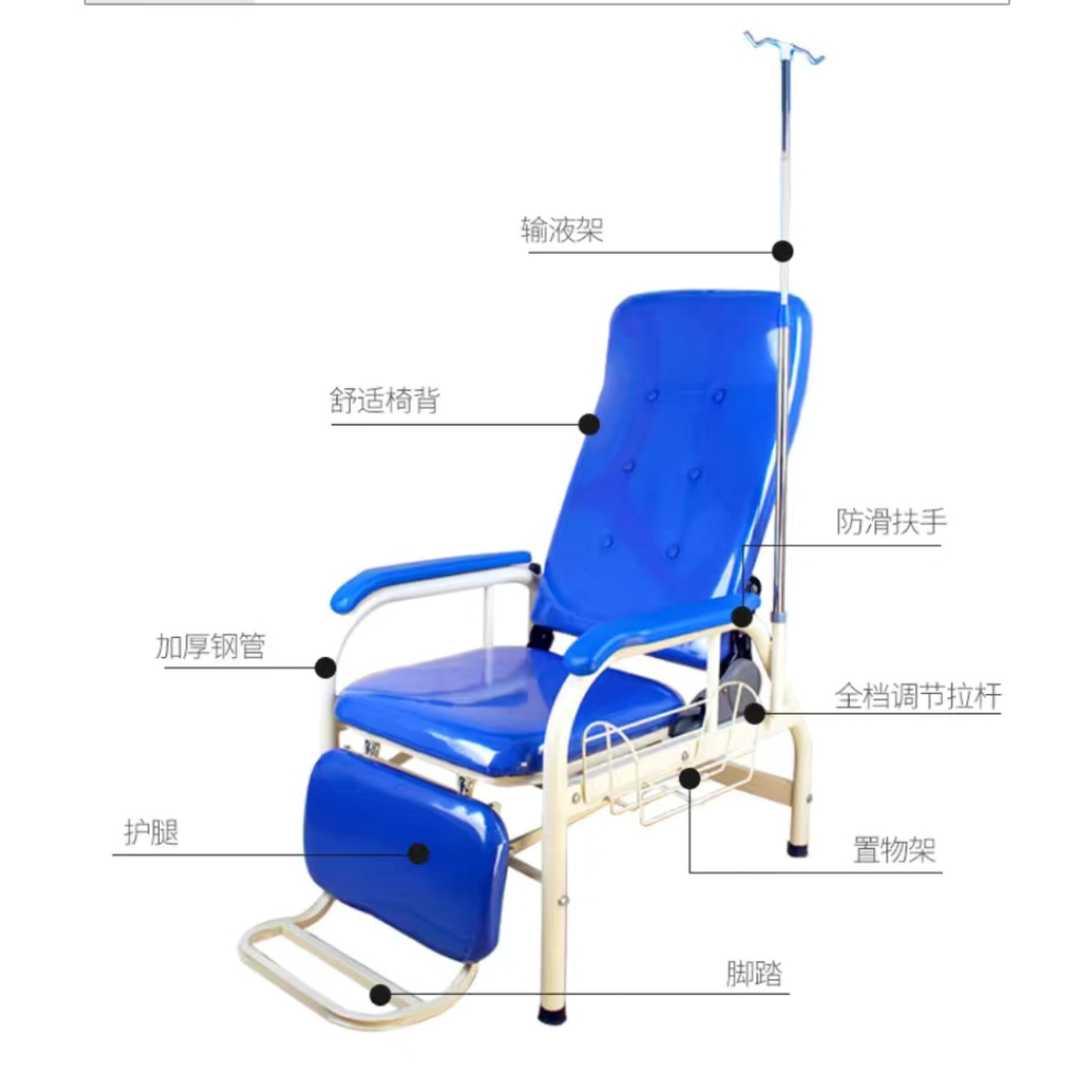 เก้าอี้นั้งปรับระดับเอนนอนได้-อี้นั่งหุ้มเบาะpu-เก้าอี้นั่งคลินิก-นั่งทำหัตถการ-เก้าอี้นั่งสำหรับให้น้ำเกลือ